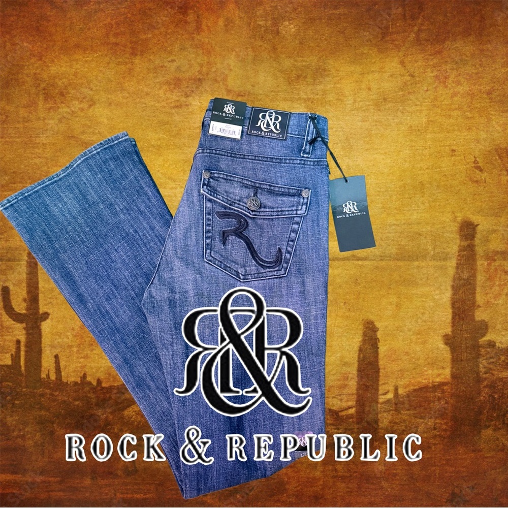 Rock & Republic “Roxy” Bootcut Jeans – Size 10M – NWT – Premium Denim